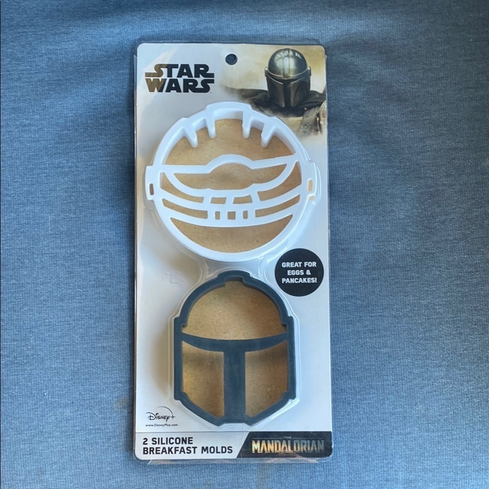 Star Wars Mandalorian Silicone Breakfast Molds
